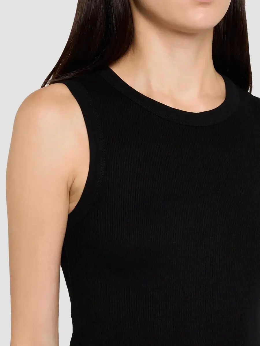 MAJESTIC FILATURES Women's Soft Touch Rib-Knit Crewneck Tank Top | Thumbnail 5 MAJESTIC FILATURES Women's Soft Touch Rib-Knit Crewneck Tank Top | Thumbnail 5