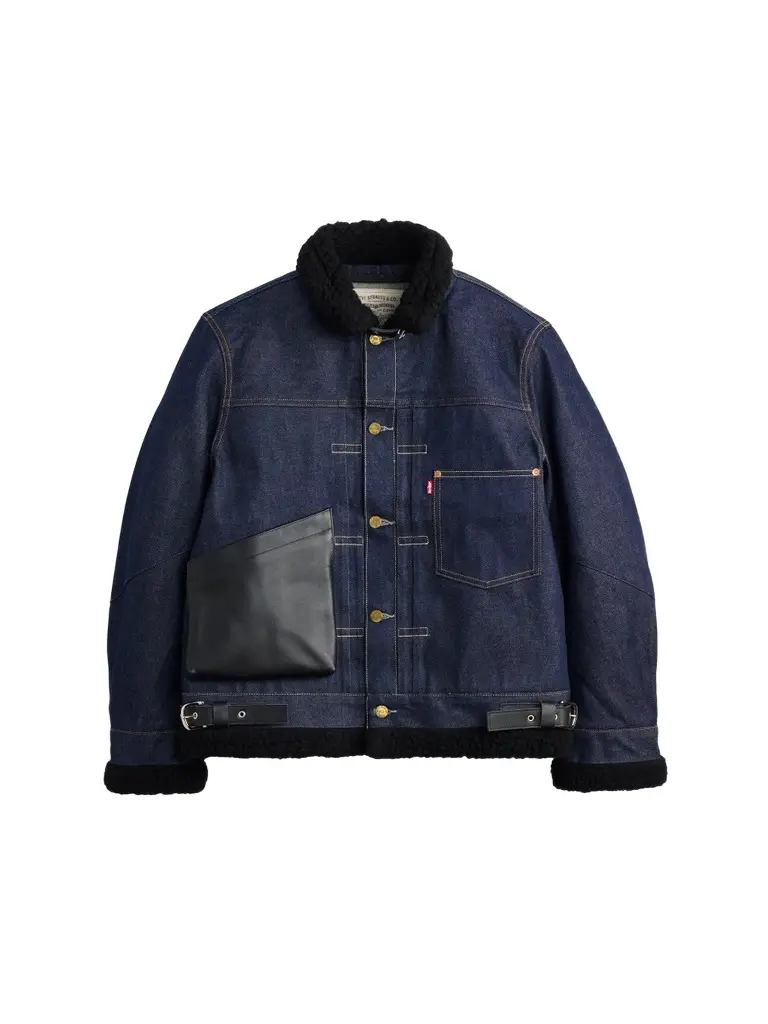 Sacai Men's x Levi's Denim Jacket
