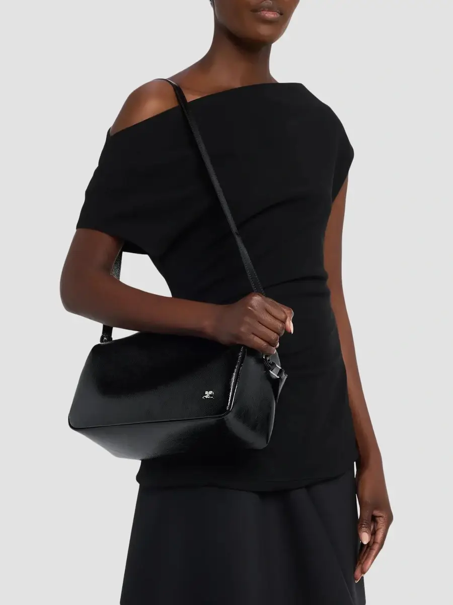 Courrèges Women's Three Sixty Leather Shoulder Bag | Thumbnail 2 Courrèges Women's Three Sixty Leather Shoulder Bag | Thumbnail 2