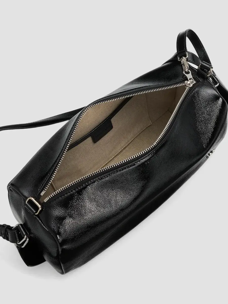 Courrèges Women's Three Sixty Leather Shoulder Bag | Thumbnail 4 Courrèges Women's Three Sixty Leather Shoulder Bag | Thumbnail 4