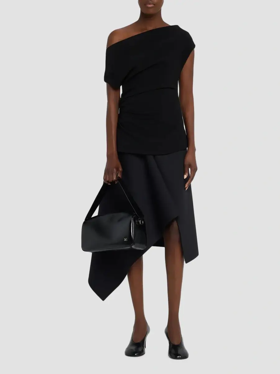 Courrèges Women's Three Sixty Leather Shoulder Bag | Thumbnail 5 Courrèges Women's Three Sixty Leather Shoulder Bag | Thumbnail 5