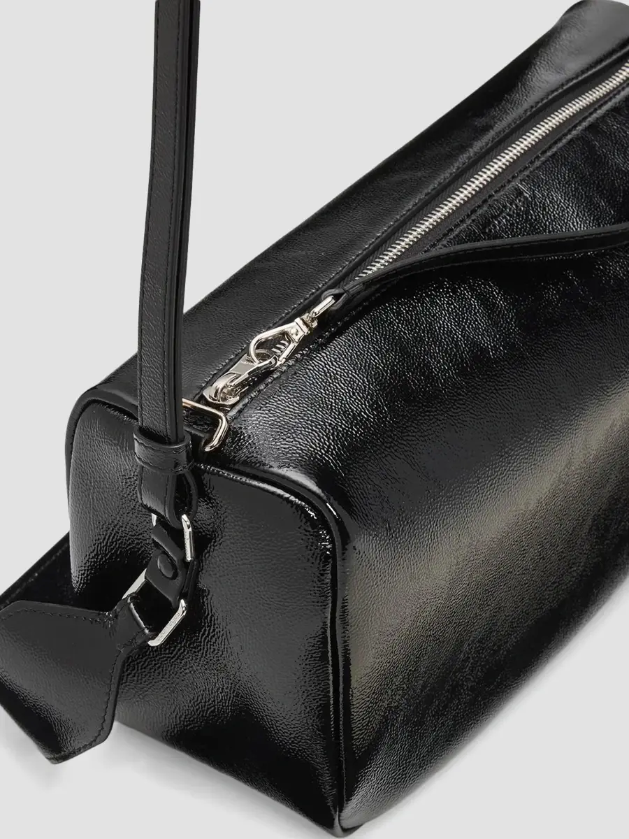 Courrèges Women's Three Sixty Leather Shoulder Bag | Thumbnail 6 Courrèges Women's Three Sixty Leather Shoulder Bag | Thumbnail 6