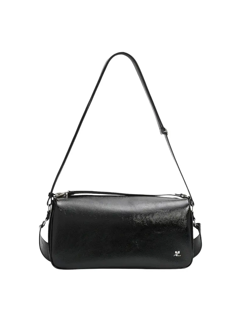 Courrèges Women's Three Sixty Leather Shoulder Bag | Thumbnail 1 Courrèges Women's Three Sixty Leather Shoulder Bag | Thumbnail 1