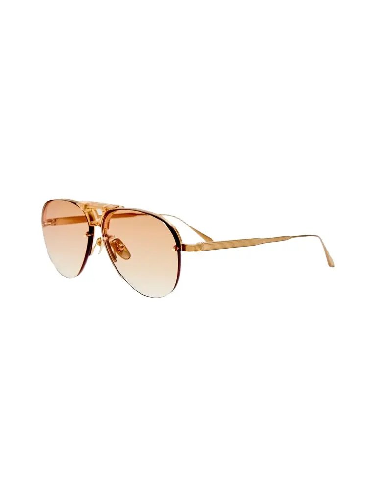 Linda Farrow Women's Taya 59MM Aviator Sunglasses