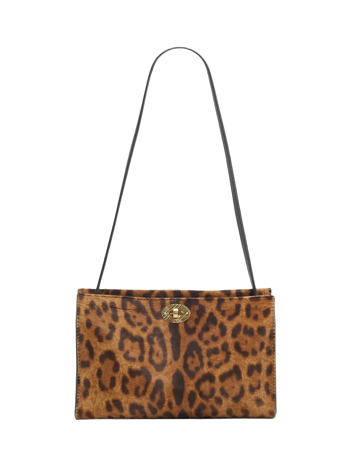 Burberry Women's Cotswolds Leopard-Print Calf Hair Pouch