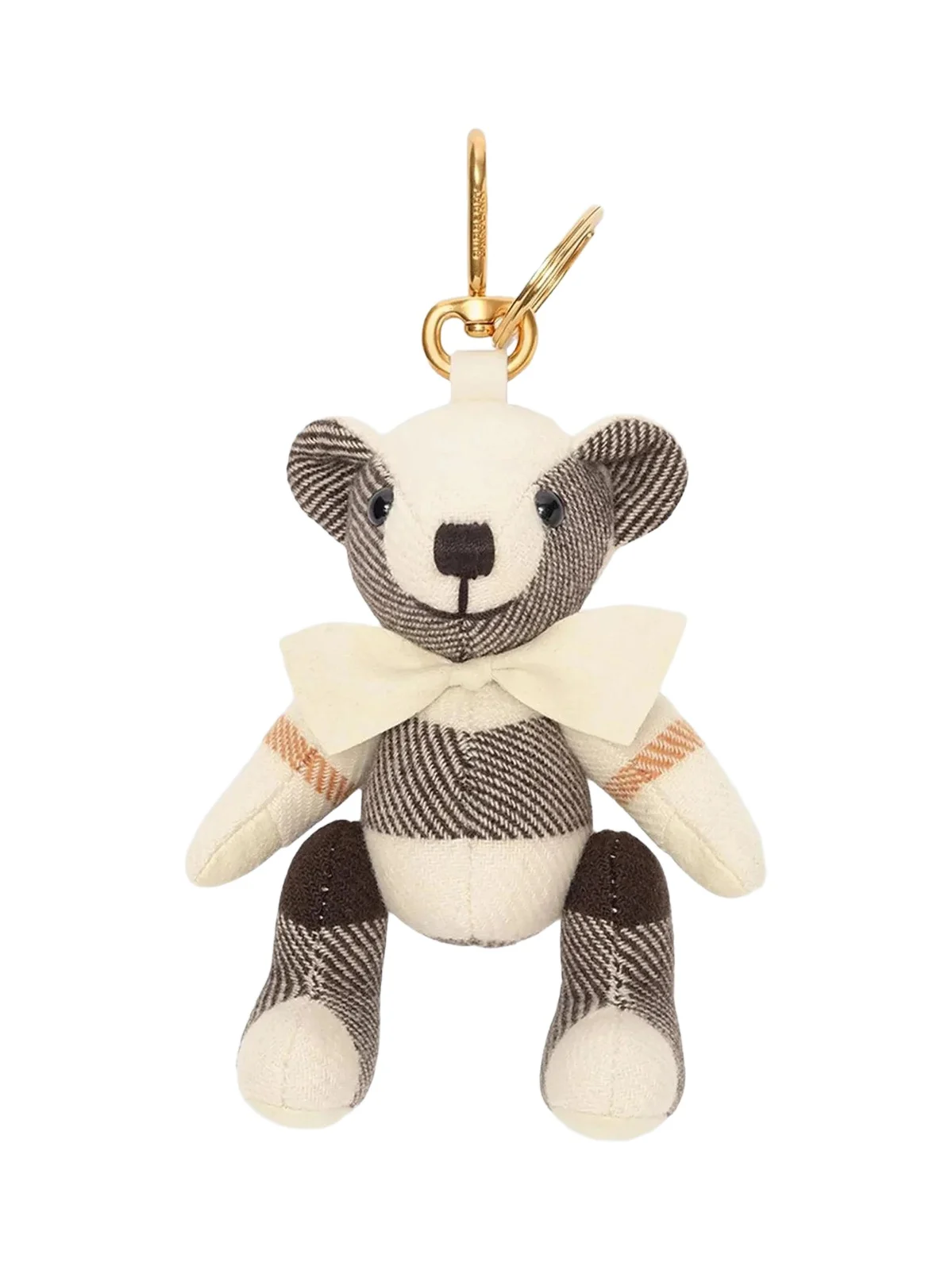 Burberry Women's Thomas Bear Check Cashmere Charm
