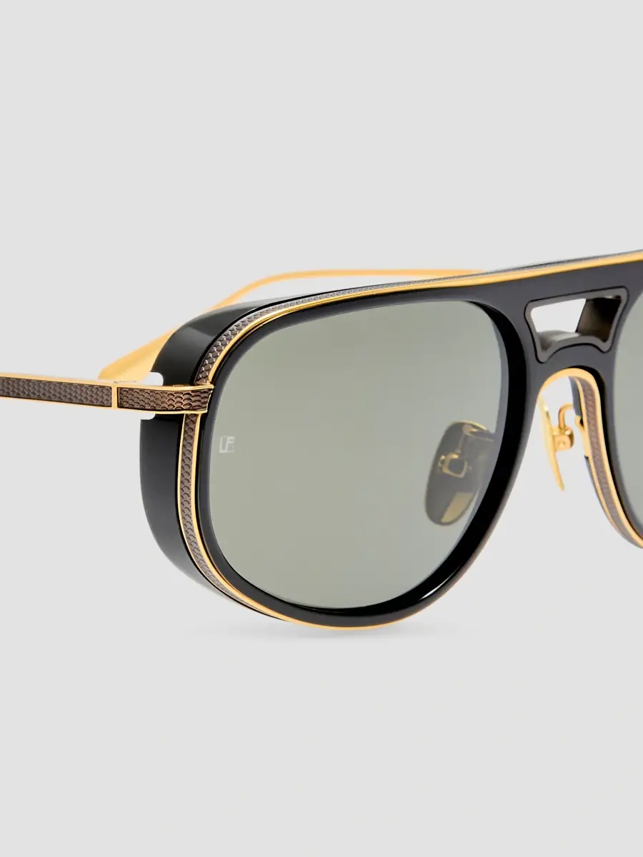 Linda Farrow Women's Calder 54MM Aviator Sunglasses | Thumbnail 4 Linda Farrow Women's Calder 54MM Aviator Sunglasses | Thumbnail 4