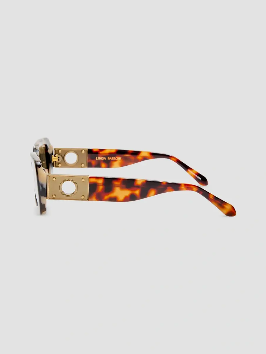 Linda Farrow Women's Belle 54MM Rectangular Sunglasses | Thumbnail 3 Linda Farrow Women's Belle 54MM Rectangular Sunglasses | Thumbnail 3