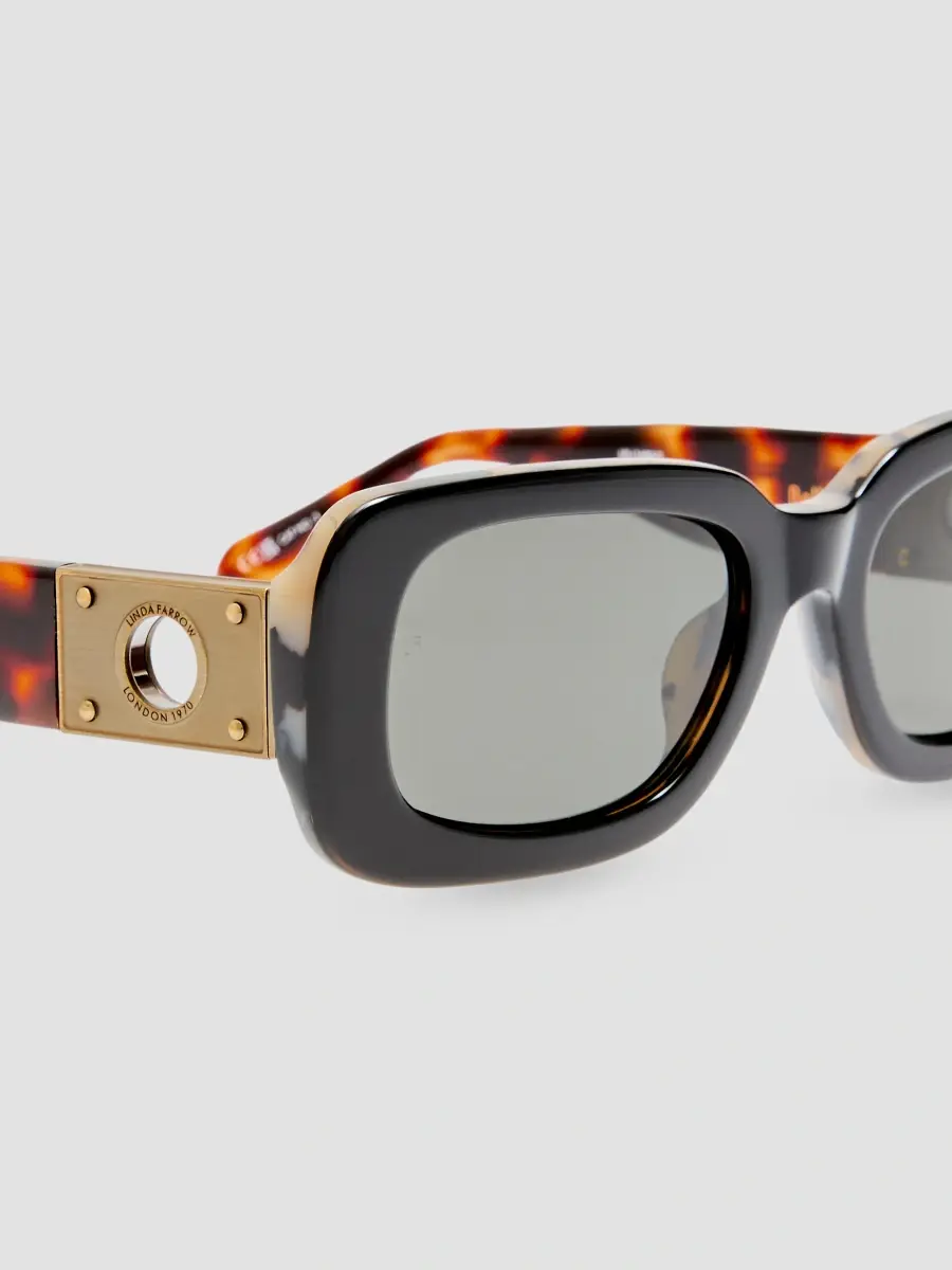 Linda Farrow Women's Belle 54MM Rectangular Sunglasses | Thumbnail 4 Linda Farrow Women's Belle 54MM Rectangular Sunglasses | Thumbnail 4