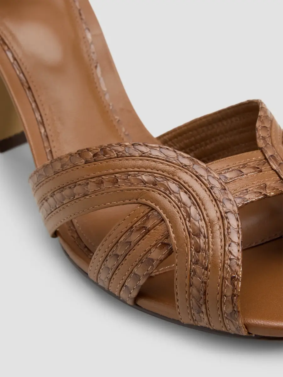 Alexandre Birman Women's Naika 60MM Leather Sandals | Thumbnail 5 Alexandre Birman Women's Naika 60MM Leather Sandals | Thumbnail 5