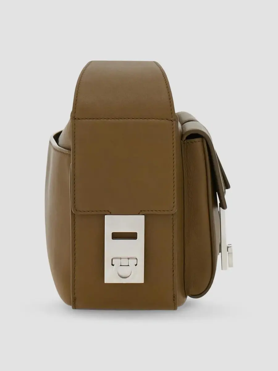 Ferragamo Men's Hug Buckle Utility Shoulder Bag | Thumbnail 7 Ferragamo Men's Hug Buckle Utility Shoulder Bag | Thumbnail 7