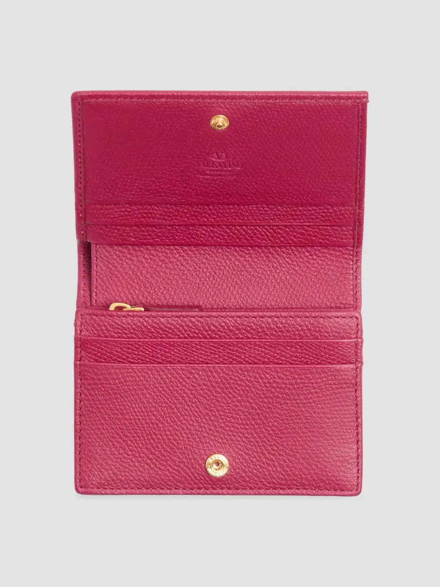 Valentino Women's VLogo Signature Grainy Calfskin Wallet | Thumbnail 2 Valentino Women's VLogo Signature Grainy Calfskin Wallet | Thumbnail 2