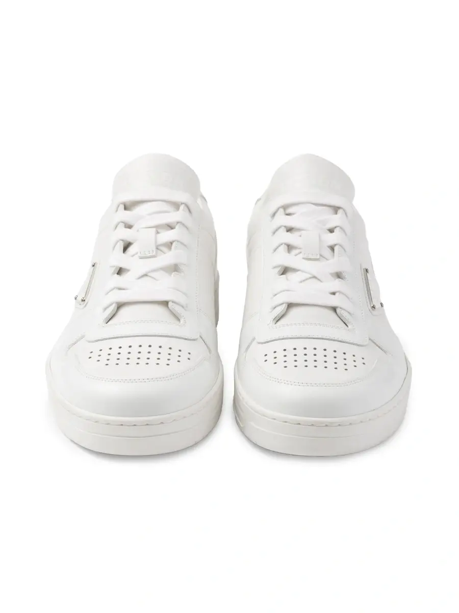 Prada Men's Downtown Leather Sneakers | Thumbnail 2 Prada Men's Downtown Leather Sneakers | Thumbnail 2