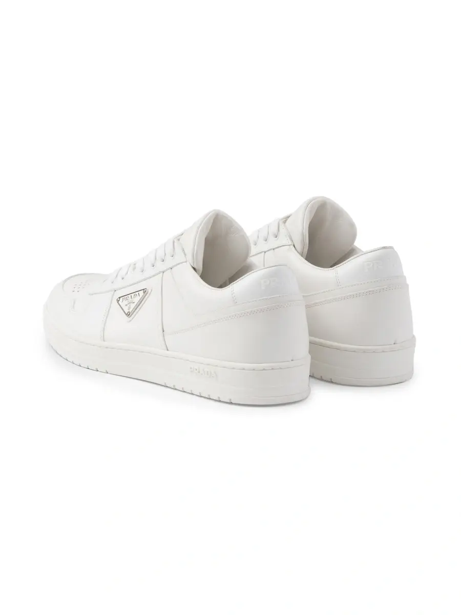 Prada Men's Downtown Leather Sneakers | Thumbnail 3 Prada Men's Downtown Leather Sneakers | Thumbnail 3