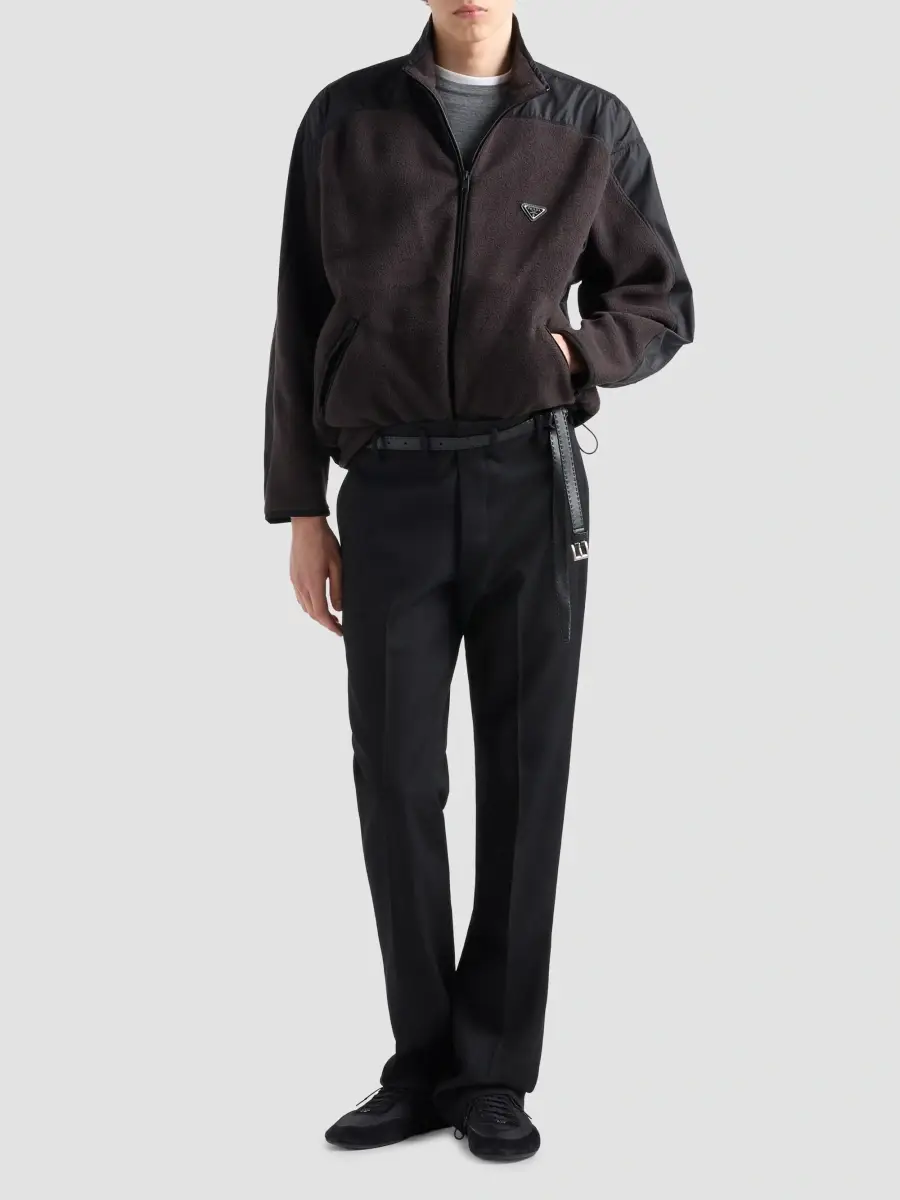 Prada Men's Fleece Jacket | Thumbnail 2 Prada Men's Fleece Jacket | Thumbnail 2
