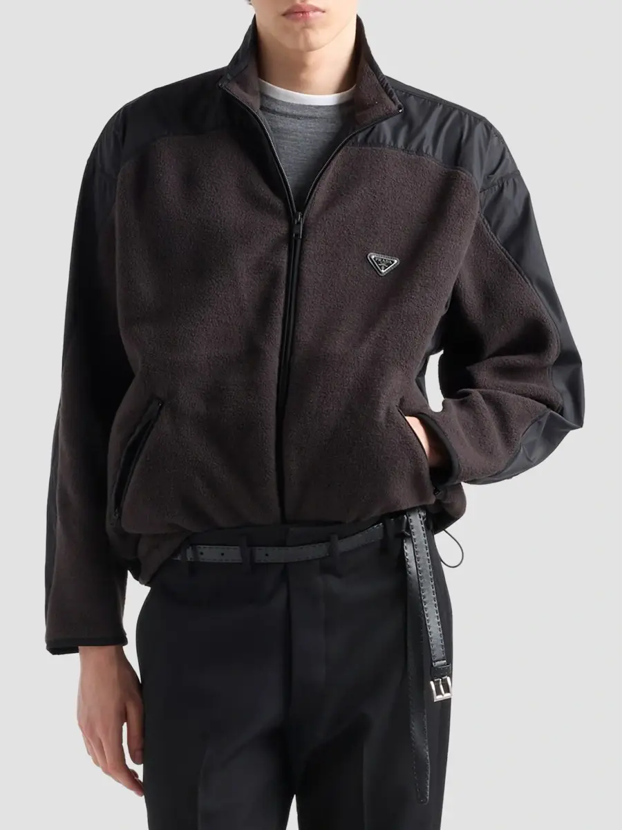 Prada Men's Fleece Jacket | Thumbnail 3 Prada Men's Fleece Jacket | Thumbnail 3