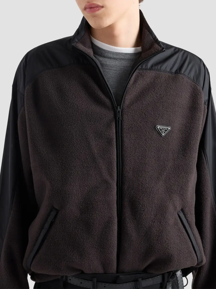 Prada Men's Fleece Jacket | Thumbnail 5 Prada Men's Fleece Jacket | Thumbnail 5