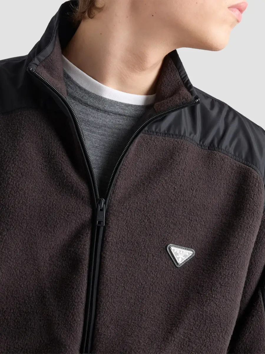 Prada Men's Fleece Jacket | Thumbnail 6 Prada Men's Fleece Jacket | Thumbnail 6