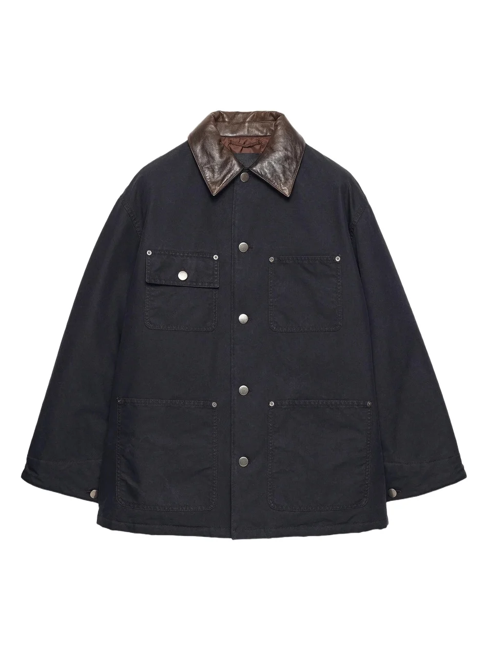 Men's Medium-Weight Technical Cotton Down Jacket Men's Medium-Weight Technical Cotton Down Jacket