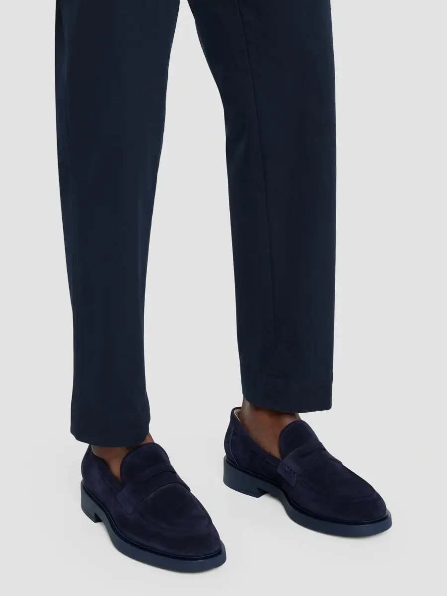 Gianvito Rossi Men's Harris Suede Penny Loafers | Thumbnail 2 Gianvito Rossi Men's Harris Suede Penny Loafers | Thumbnail 2