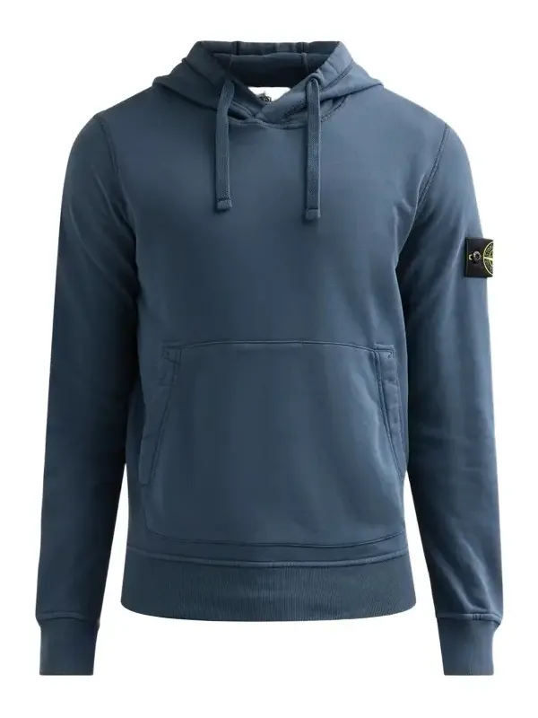 Stone Island Men's Cotton Drawstring Hoodie