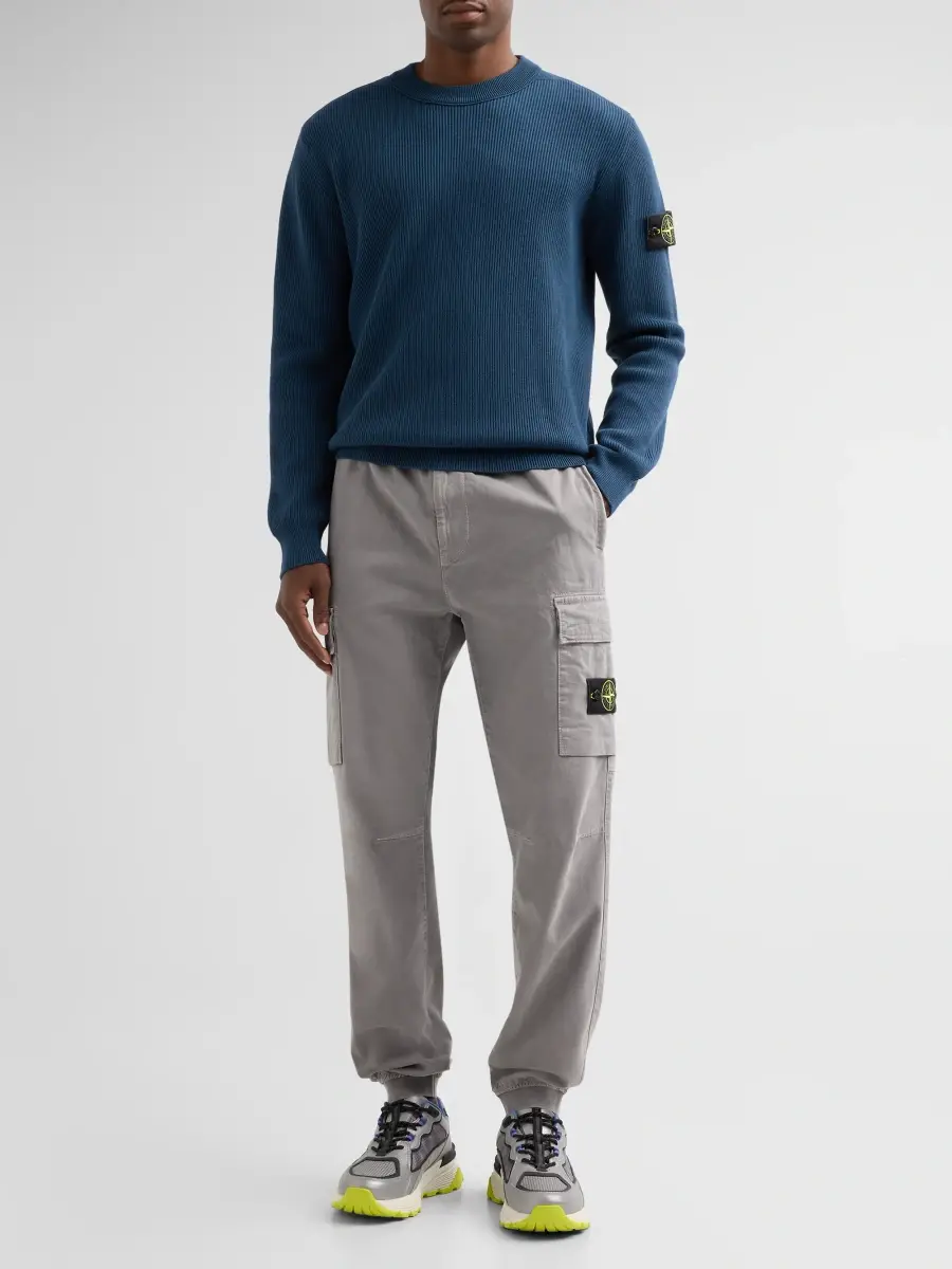 Stone Island Men's Cargo Jogger Pants | Thumbnail 2