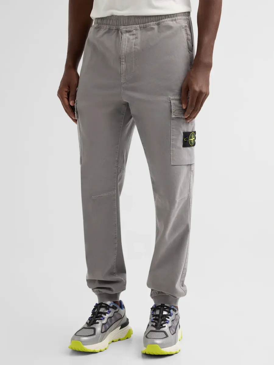 Stone Island Men's Cargo Jogger Pants | Thumbnail 4