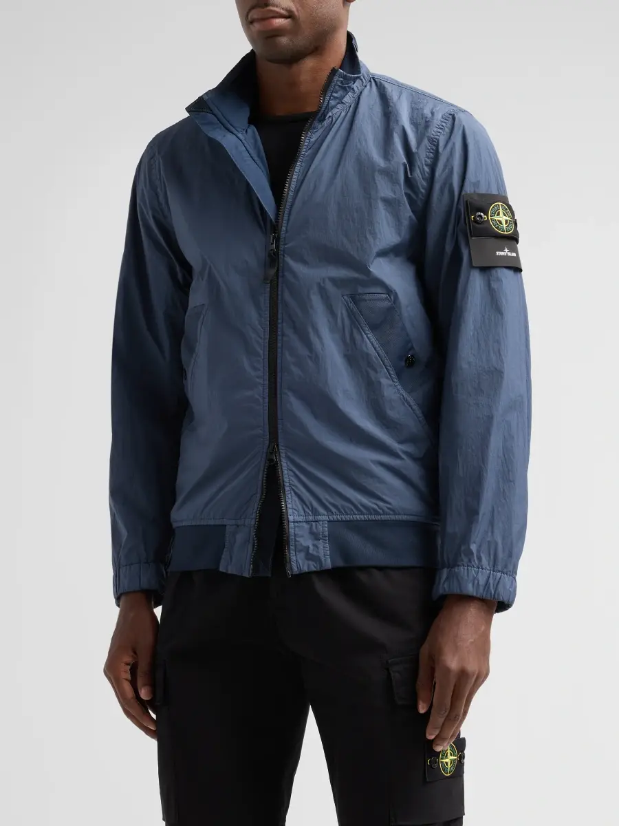 Stone Island Men's Nylon Windbreaker Jacket | Thumbnail 4