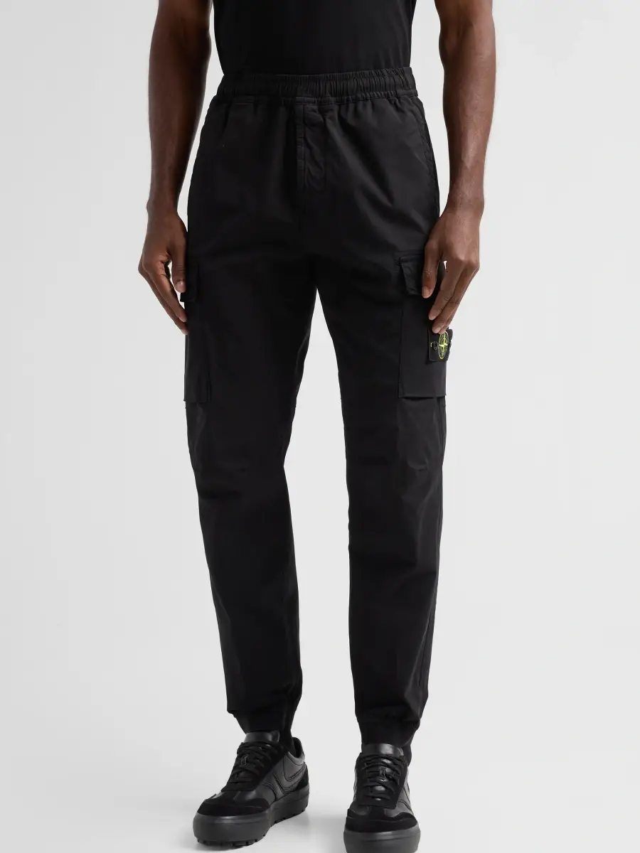 Stone Island Men's Cargo Jogger Pants | Thumbnail 4 Stone Island Men's Cargo Jogger Pants | Thumbnail 4