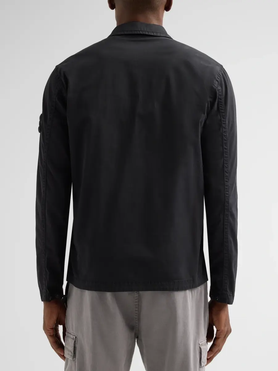 Stone Island Men's Stretch-Cotton Overshirt | Thumbnail 3 Stone Island Men's Stretch-Cotton Overshirt | Thumbnail 3