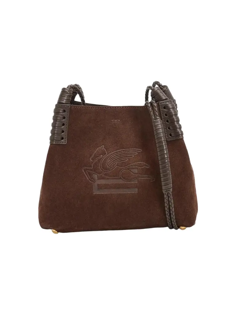 Etro Women's Libra Extra-Small Suede Shoulder Bag