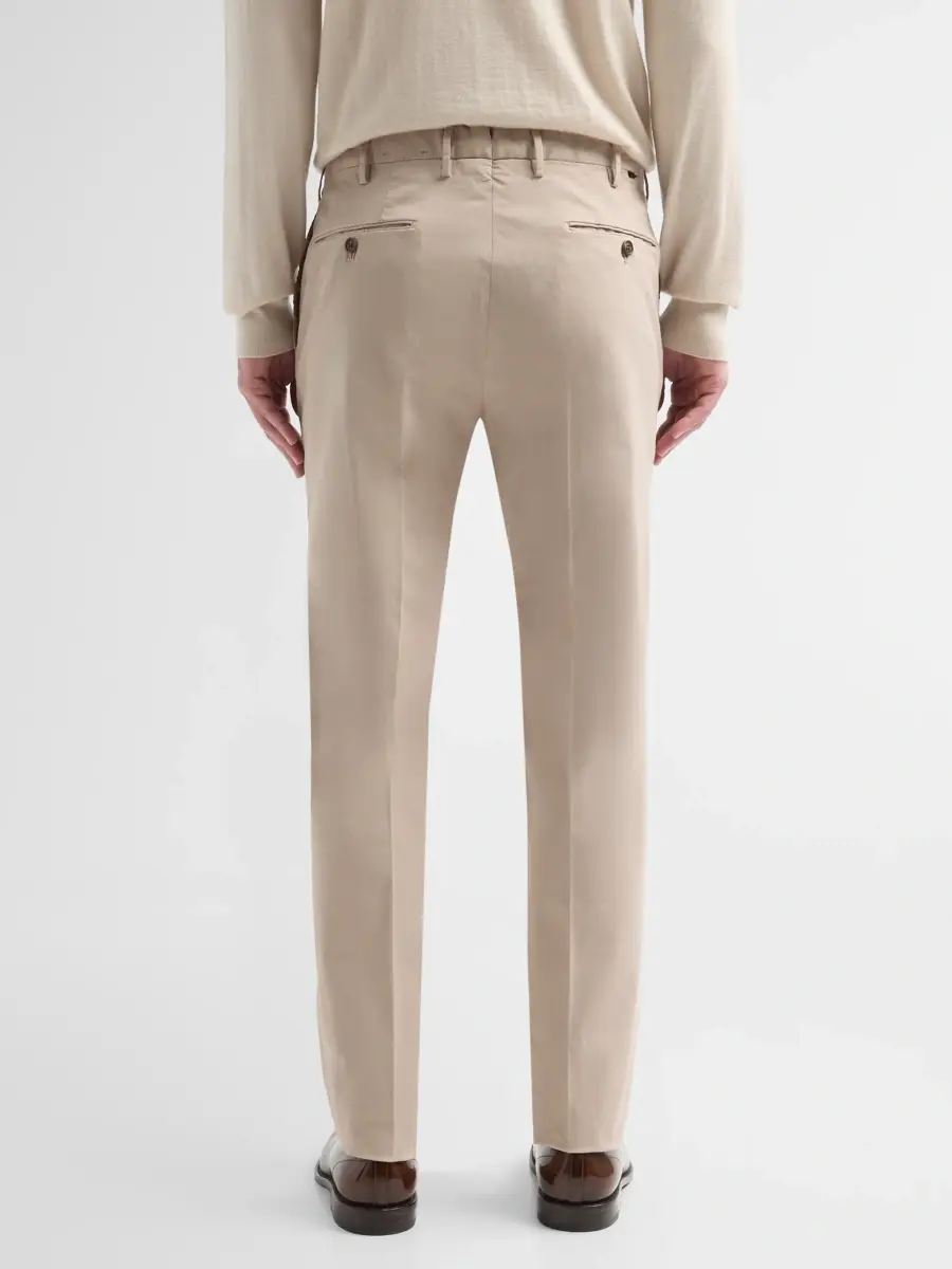 Incotex Men Royal Battavia Cotton-Blend Trousers | Thumbnail 3