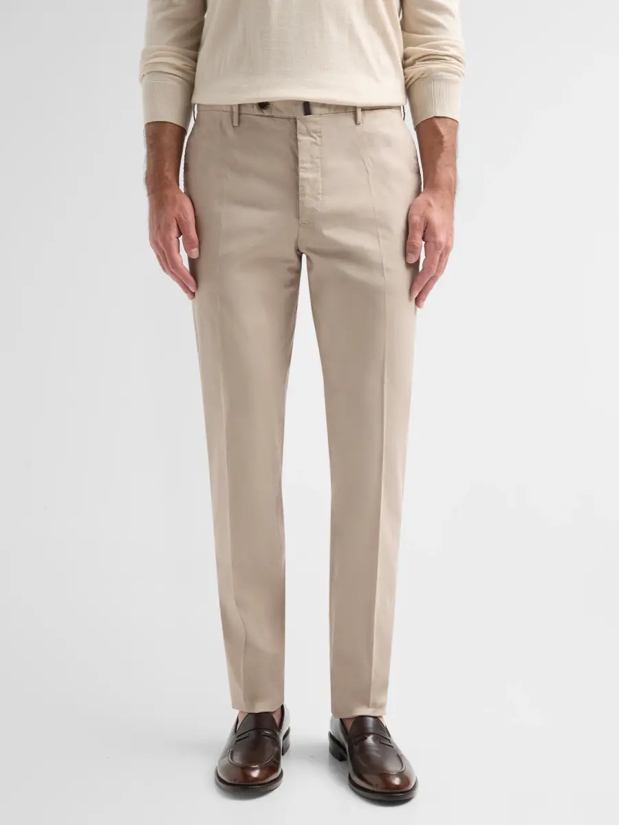 Incotex Men Royal Battavia Cotton-Blend Trousers | Thumbnail 4