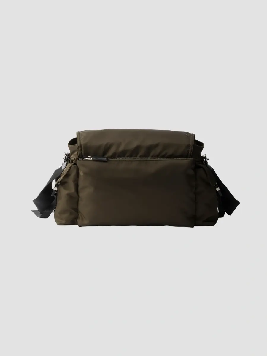 Prada Men's Explore Re-Nylon and Leather Bag - Green | Thumbnail 5 Prada Men's Explore Re-Nylon and Leather Bag - Green | Thumbnail 5