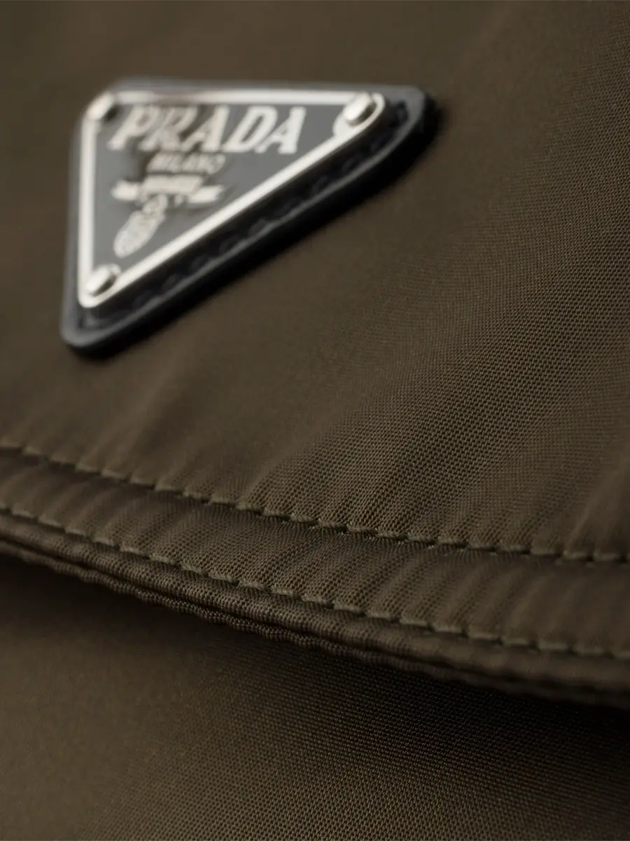 Prada Men's Explore Re-Nylon and Leather Bag - Green | Thumbnail 7 Prada Men's Explore Re-Nylon and Leather Bag - Green | Thumbnail 7