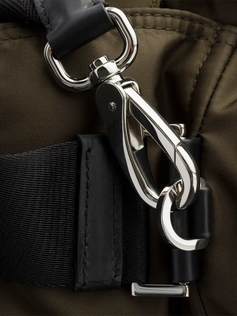 Prada Men's Explore Re-Nylon and Leather Bag - Green | Thumbnail 8 Prada Men's Explore Re-Nylon and Leather Bag - Green | Thumbnail 8