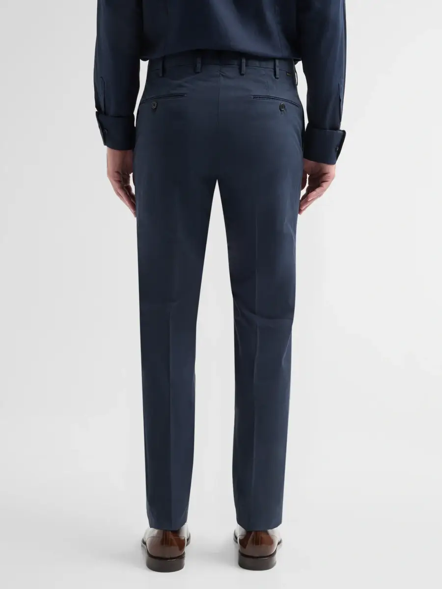 Incotex Men Royal Battavia Cotton-Blend Trousers | Thumbnail 3 Incotex Men Royal Battavia Cotton-Blend Trousers | Thumbnail 3
