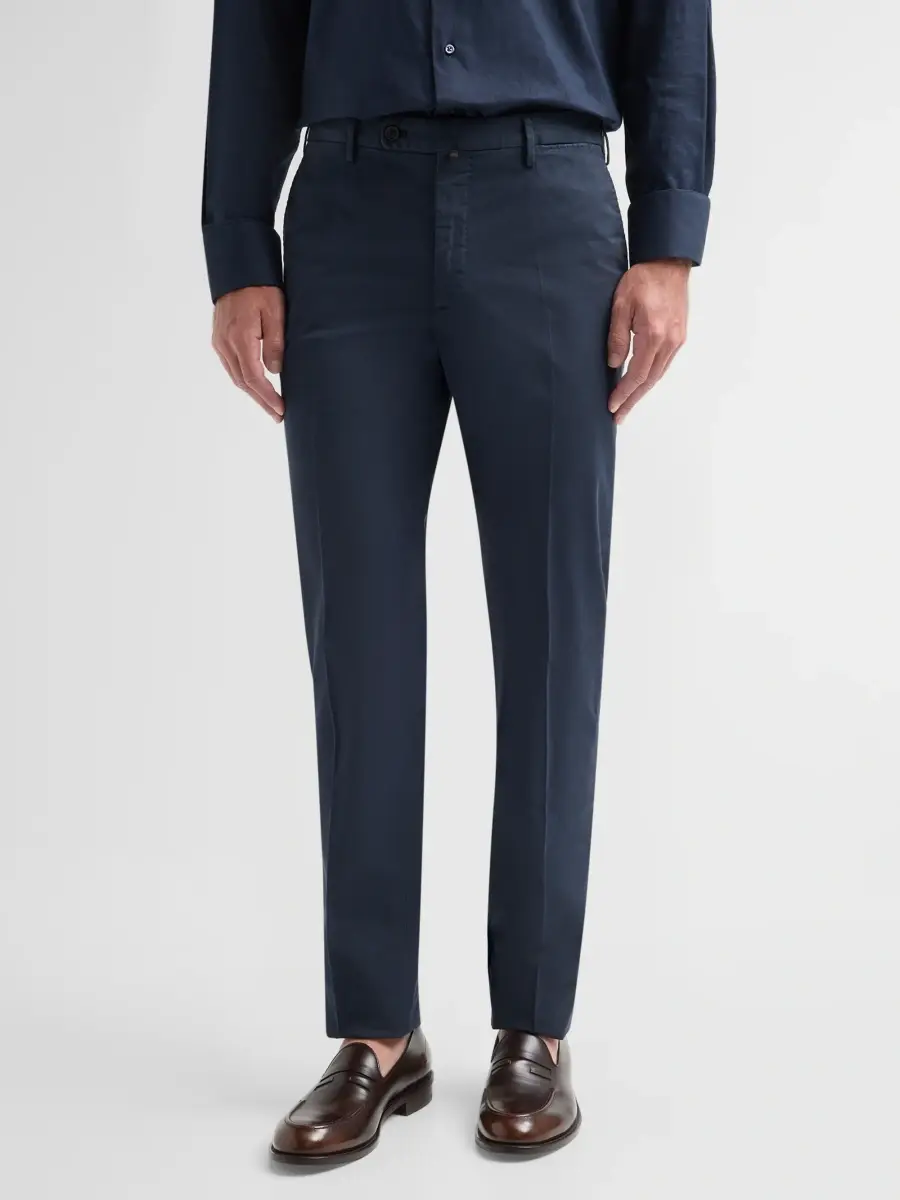 Incotex Men Royal Battavia Cotton-Blend Trousers | Thumbnail 4 Incotex Men Royal Battavia Cotton-Blend Trousers | Thumbnail 4