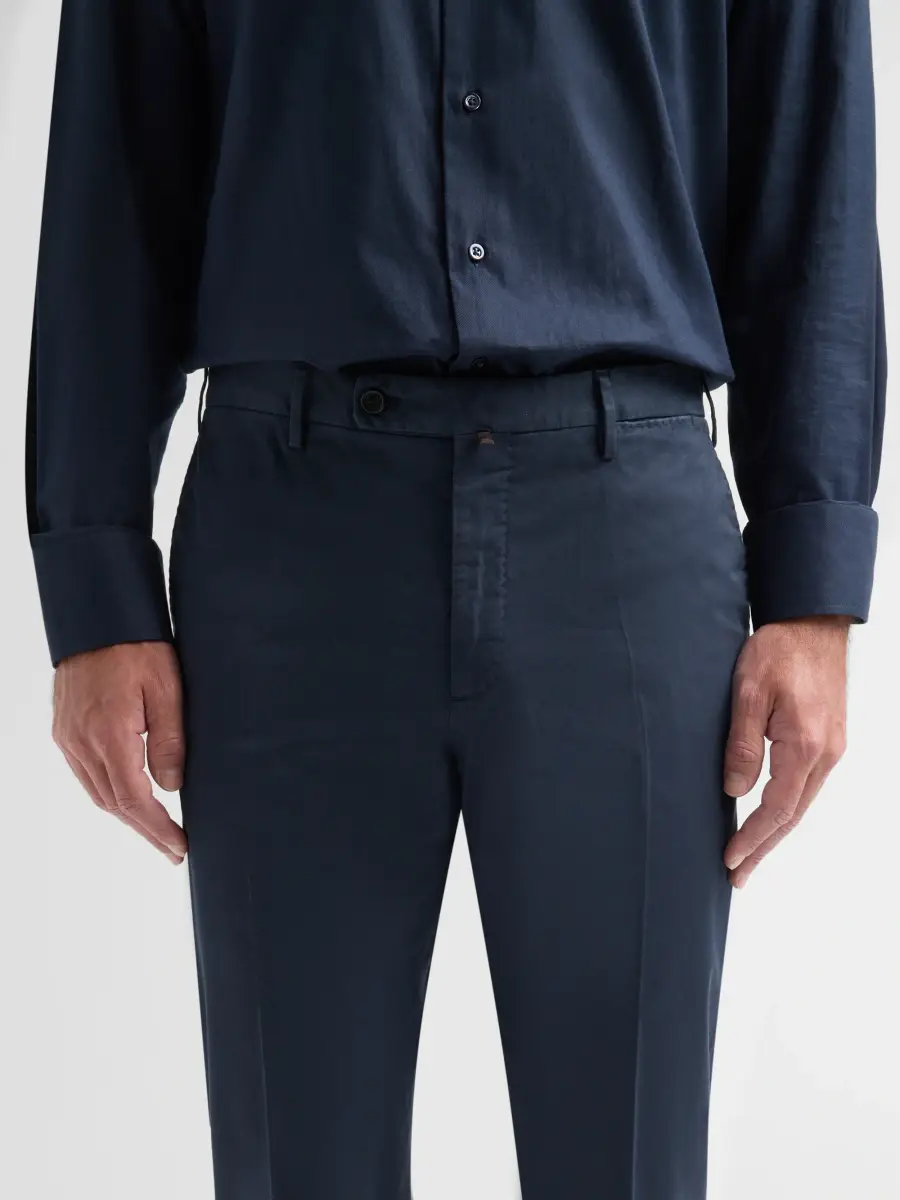 Incotex Men Royal Battavia Cotton-Blend Trousers | Thumbnail 5 Incotex Men Royal Battavia Cotton-Blend Trousers | Thumbnail 5