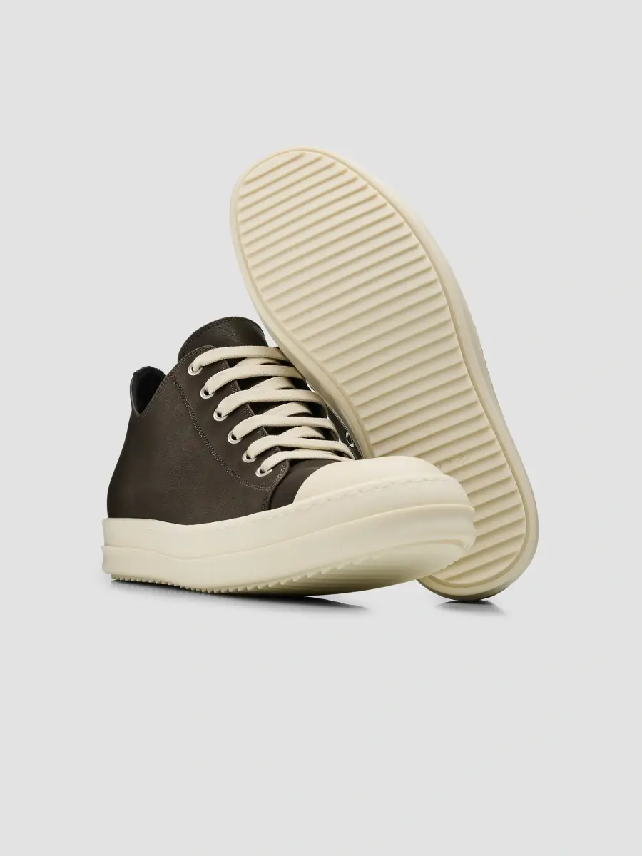 Rick Owens Women's Scarpe Leather Low-Top Sneakers | Thumbnail 5