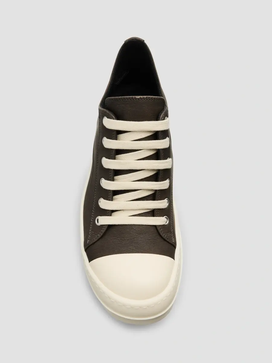 Rick Owens Women's Scarpe Leather Low-Top Sneakers | Thumbnail 6