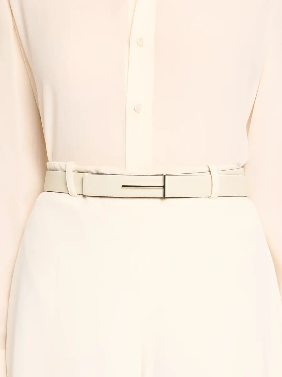 Tom Ford Women's Leather Reversible Belt | Thumbnail 2 Tom Ford Women's Leather Reversible Belt | Thumbnail 2