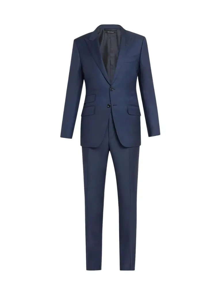 Tom Ford Men's Modern-Fit Sharkskin Wool Suit