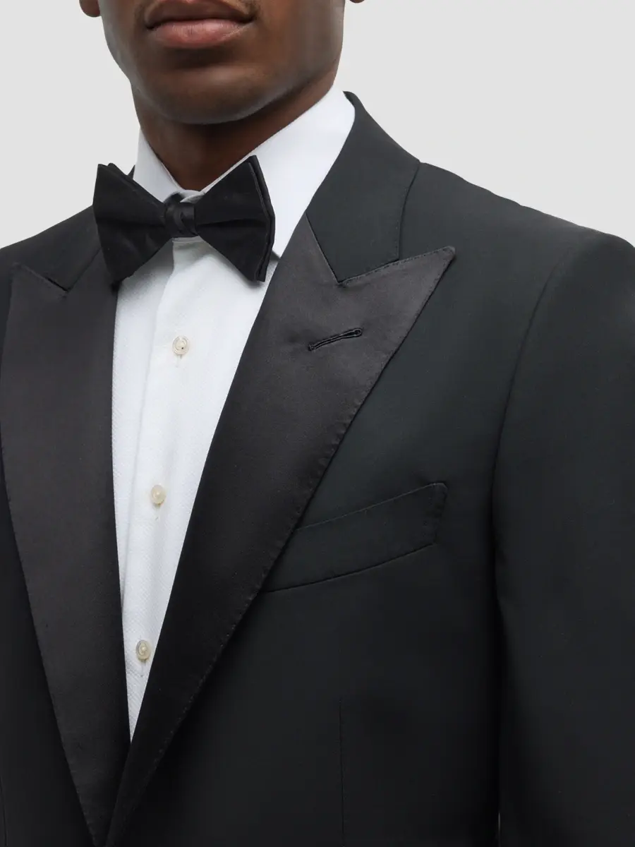 Tom Ford Men's Satin-Lapel Wool Tuxedo | Thumbnail 5 Tom Ford Men's Satin-Lapel Wool Tuxedo | Thumbnail 5