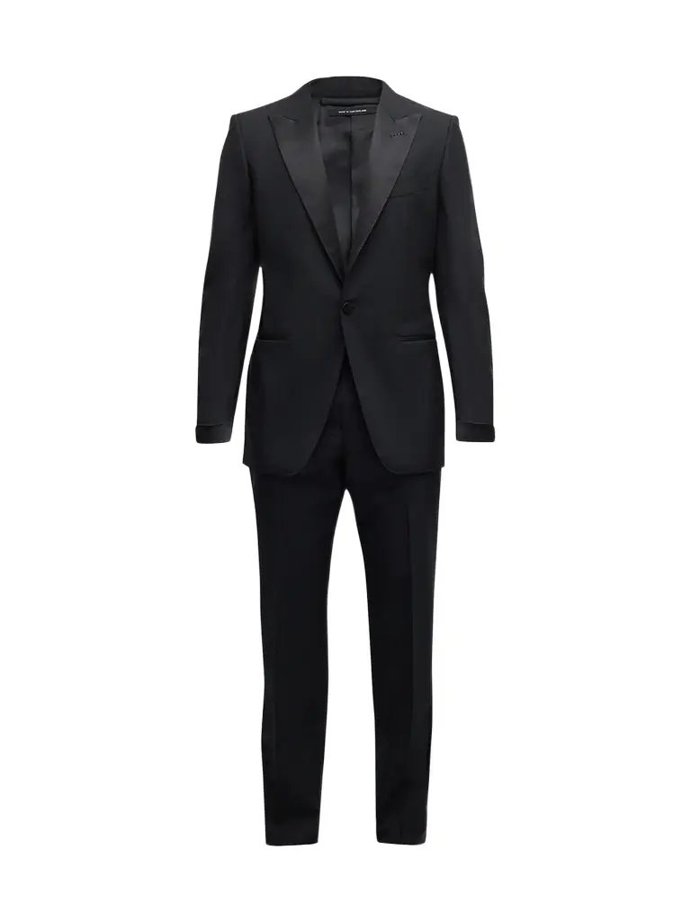 Tom Ford Men's Satin-Lapel Wool Tuxedo