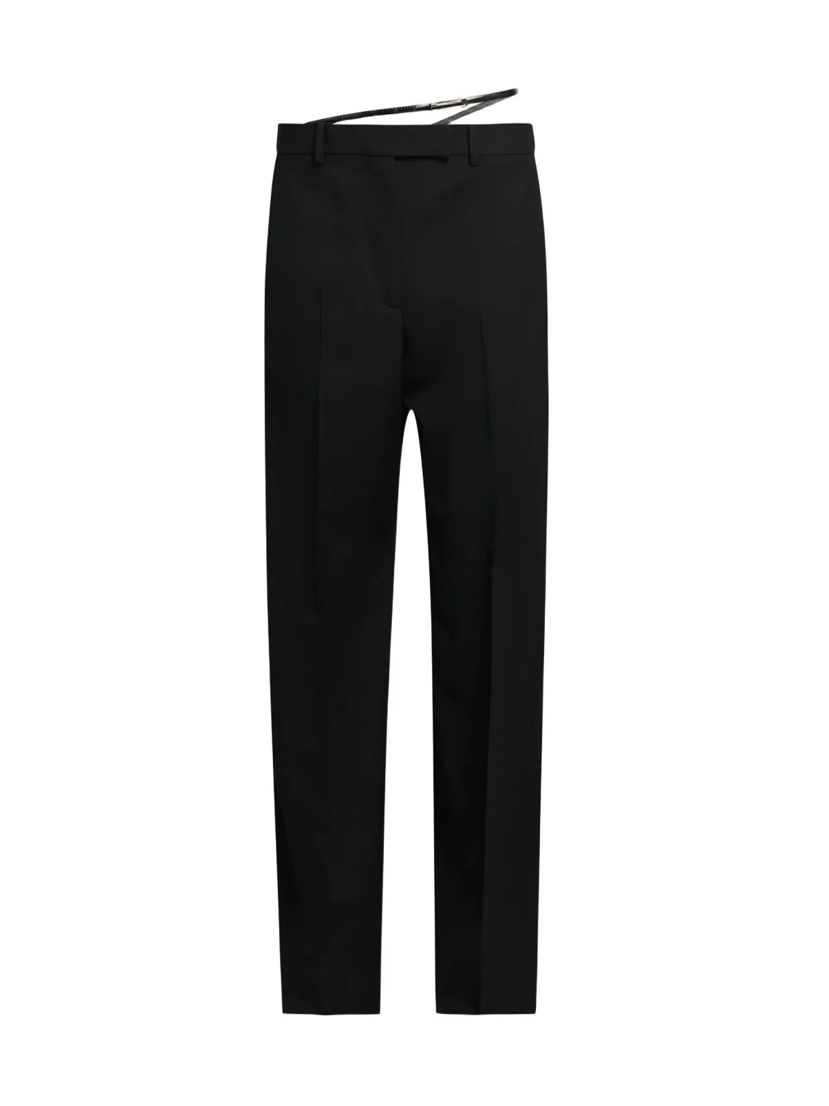 Women's Grain De Poudre Wool Straight-Leg Pants Women's Grain De Poudre Wool Straight-Leg Pants