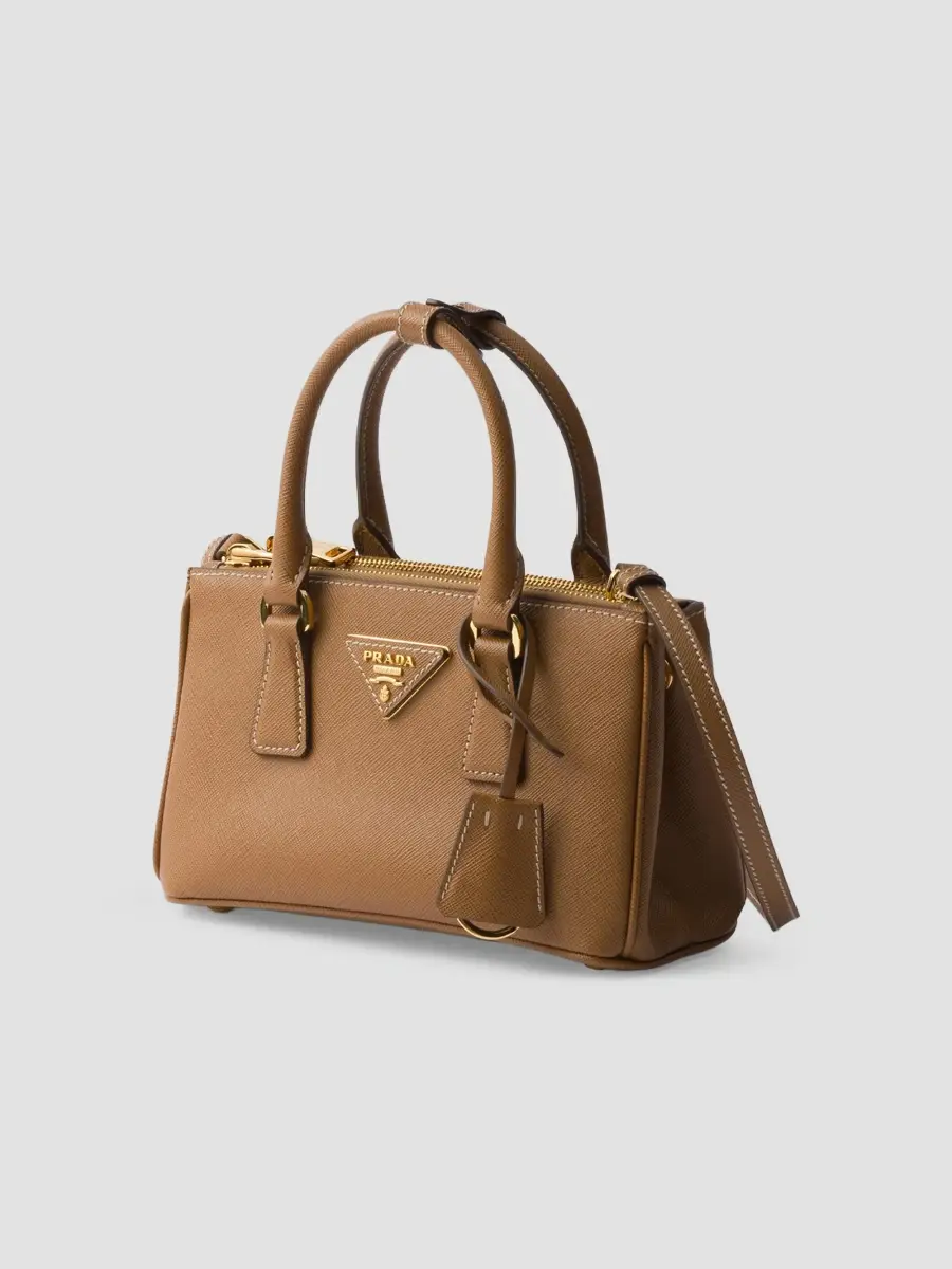 Prada Women's Galleria Saffiano Leather Mini Top Handle Bag | Thumbnail 5 Prada Women's Galleria Saffiano Leather Mini Top Handle Bag | Thumbnail 5
