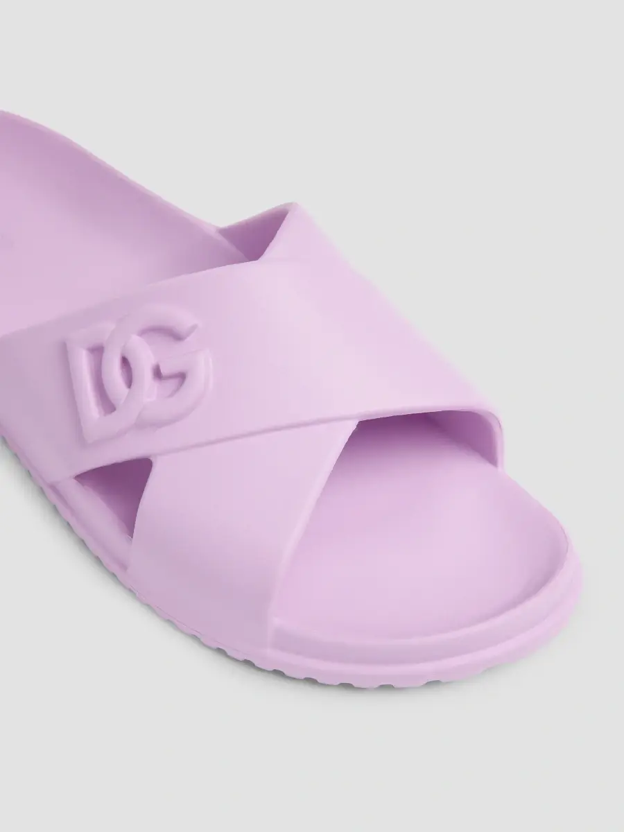 Dolce & Gabbana Women's Logo EVA Slides | Thumbnail 5 Dolce & Gabbana Women's Logo EVA Slides | Thumbnail 5