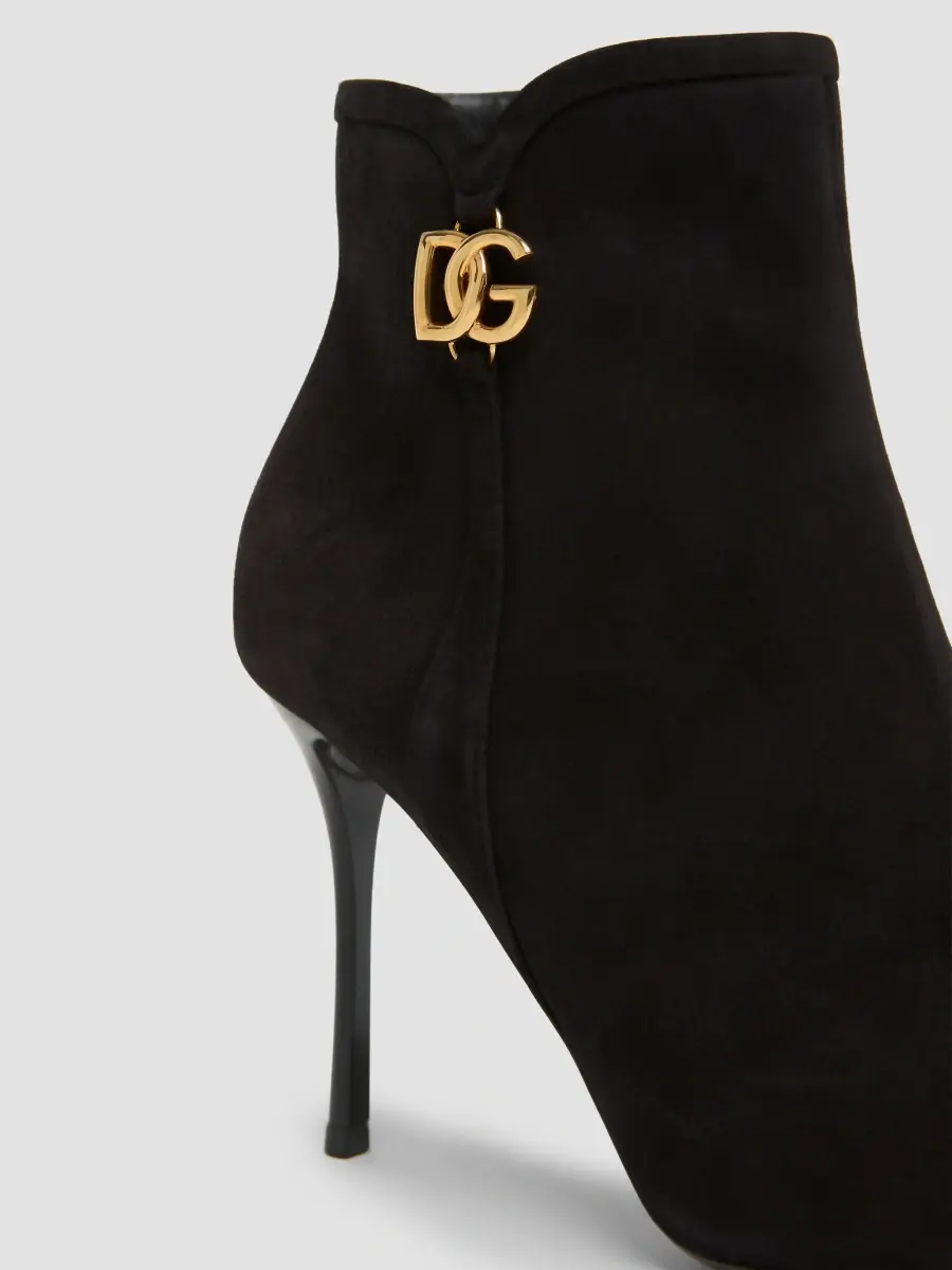 Dolce & Gabbana Women's 90MM Suede Ankle Boots | Thumbnail 5 Dolce & Gabbana Women's 90MM Suede Ankle Boots | Thumbnail 5
