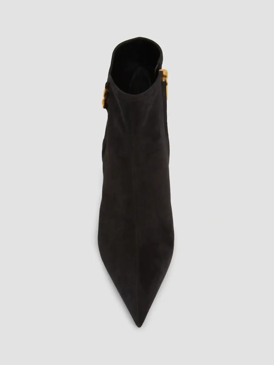 Dolce & Gabbana Women's 90MM Suede Ankle Boots | Thumbnail 6 Dolce & Gabbana Women's 90MM Suede Ankle Boots | Thumbnail 6